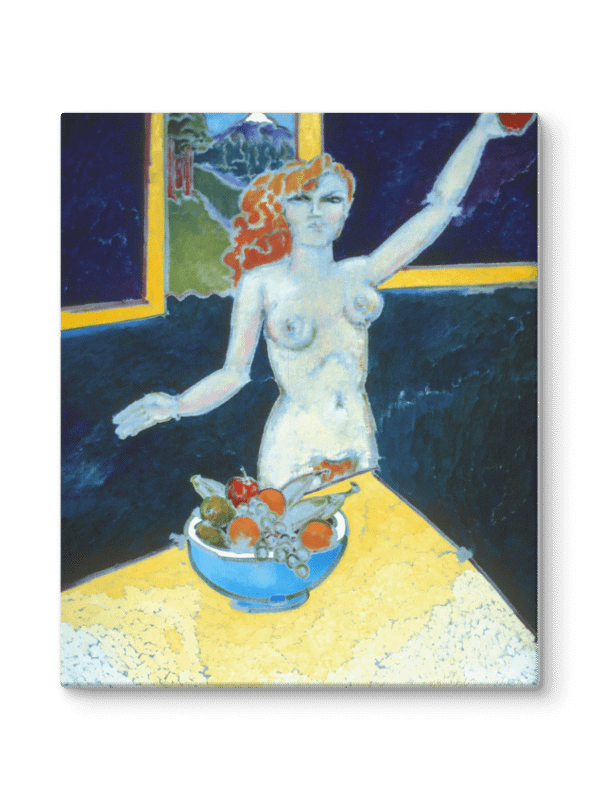 Eve Giving Birth (1987) on canvas (20" x 24") product image (2)
