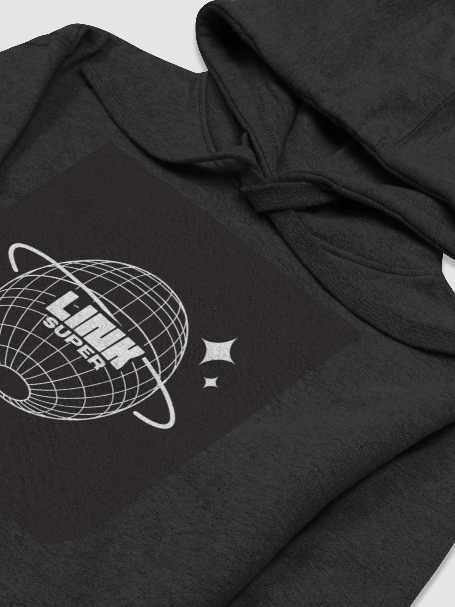 Link super! black hoodie product image (3)
