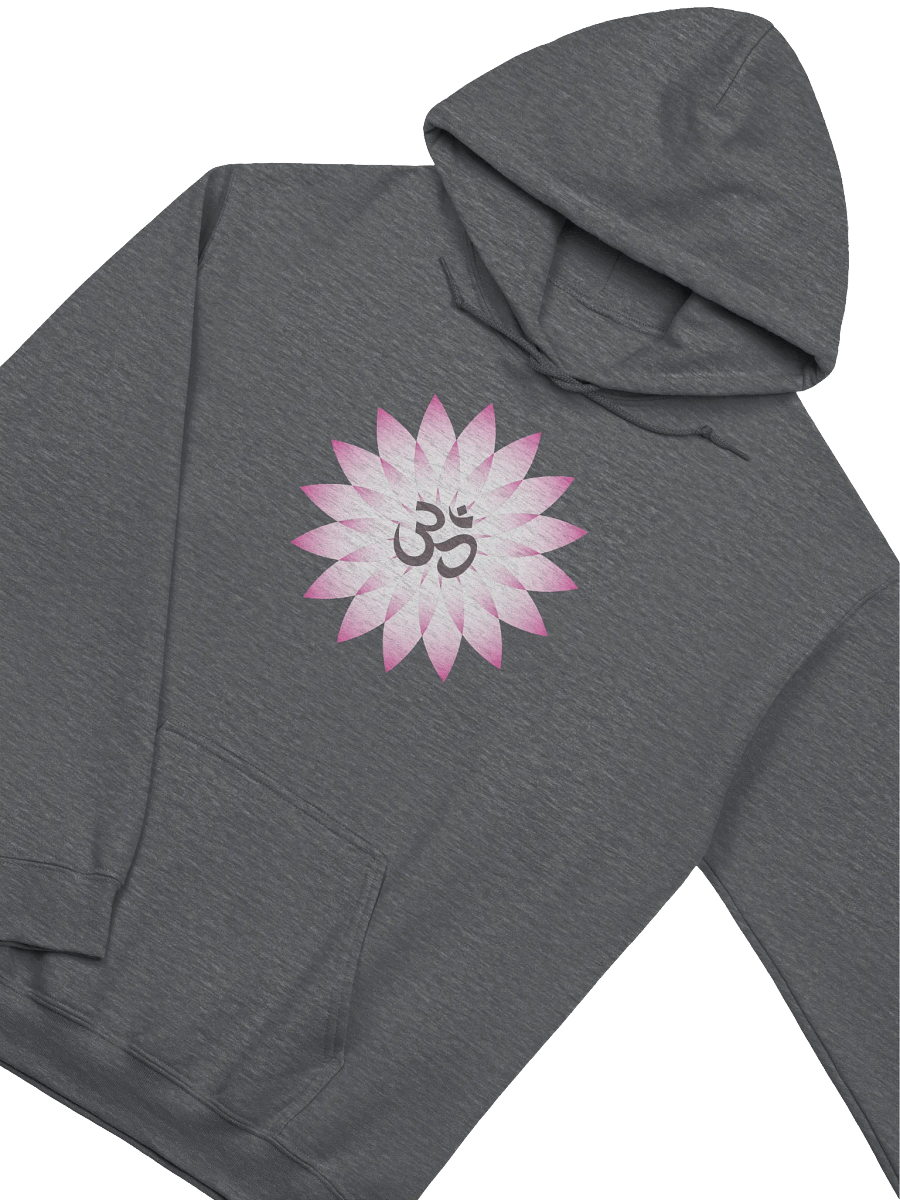 "Om Lotus Hoodie - Embrace Tranquility in Style" product image (5)