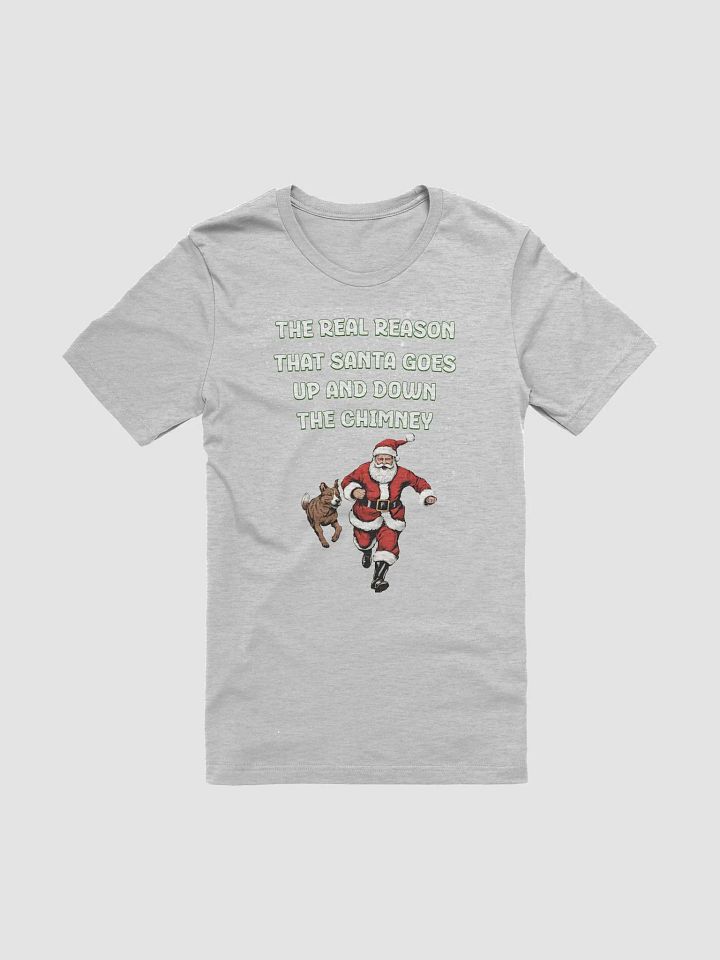 The Real Reason That Santa Use The Chimney T-shirt product image (4)