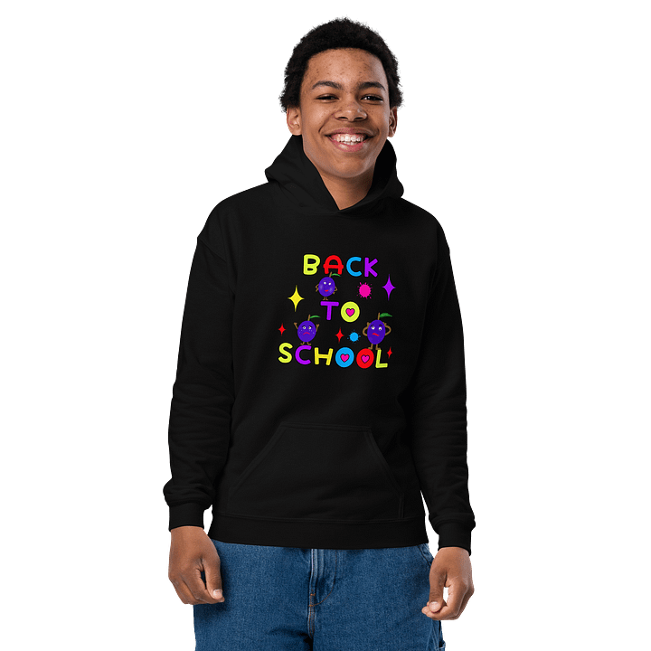 Whimsical Creatures Back to School Hoodie product image (2)