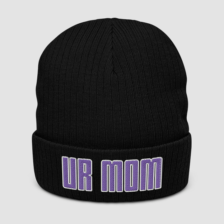 Definitely Not Ur Mom Beanie product image (2)