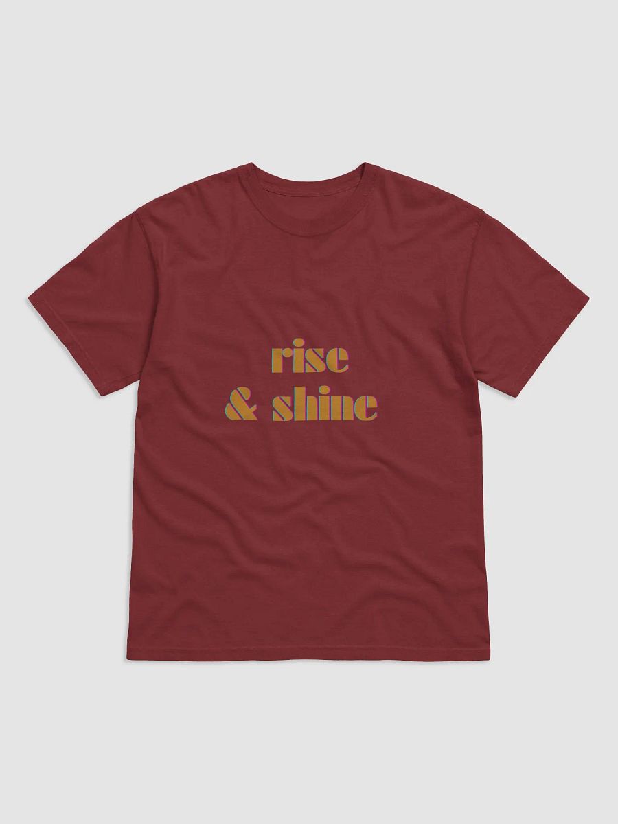Rise&Shine Ultra-Soft Cotton Comfort: Heavyweight T-Shirt product image (2)