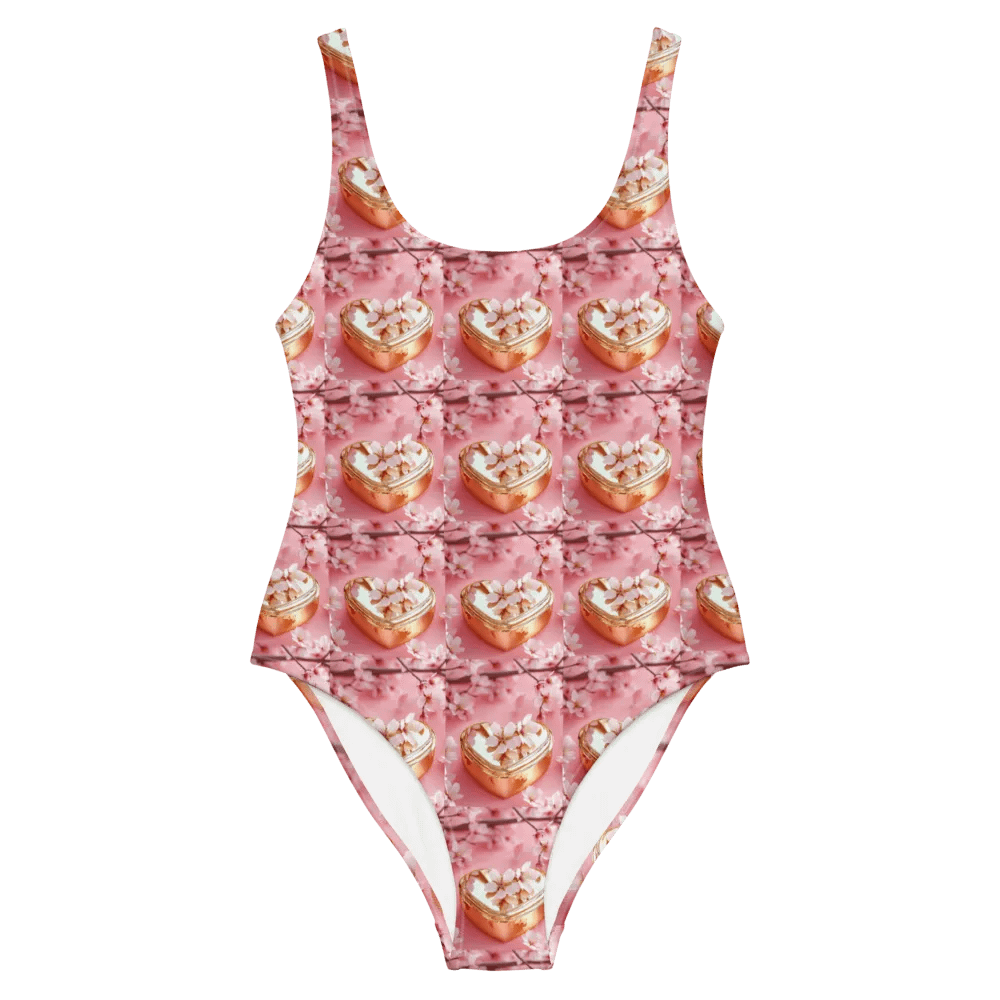 Floral Hearts Romance Swimsuit product image (1)