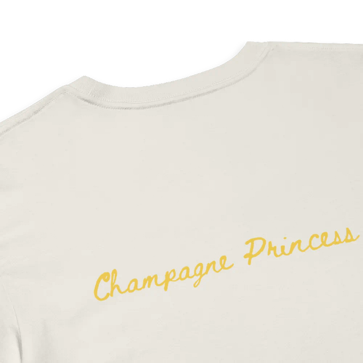 Champagne Princess Cropped T-Shirt product image (2)