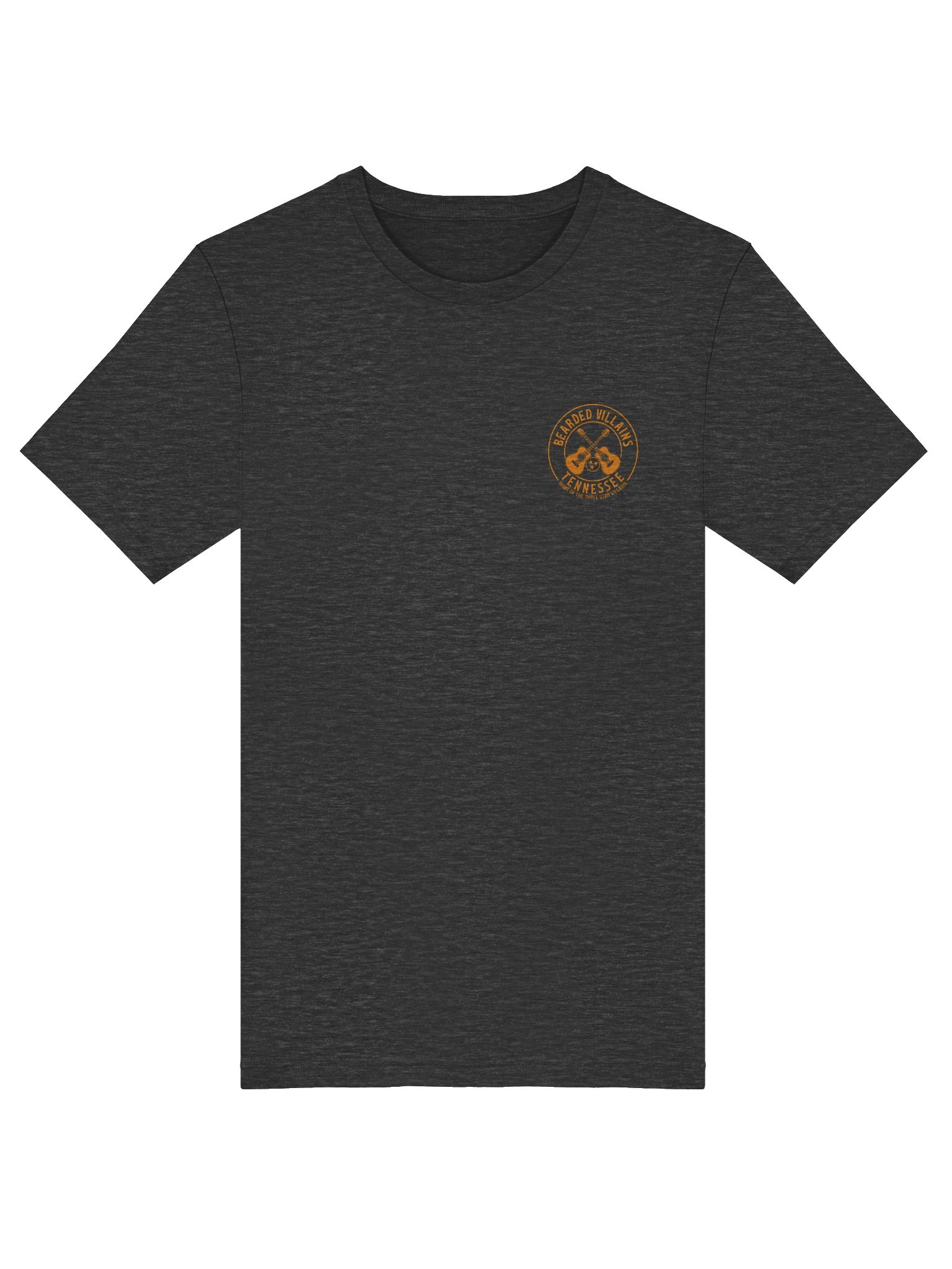 BIG-n-TALL | TSV Bearded Villains Tennessee Bella+Canvas Unisex T-Shirt | Vols Orange Guitar Logo | Comfortable Premium Fit for Brotherhood & Pride product image (15)