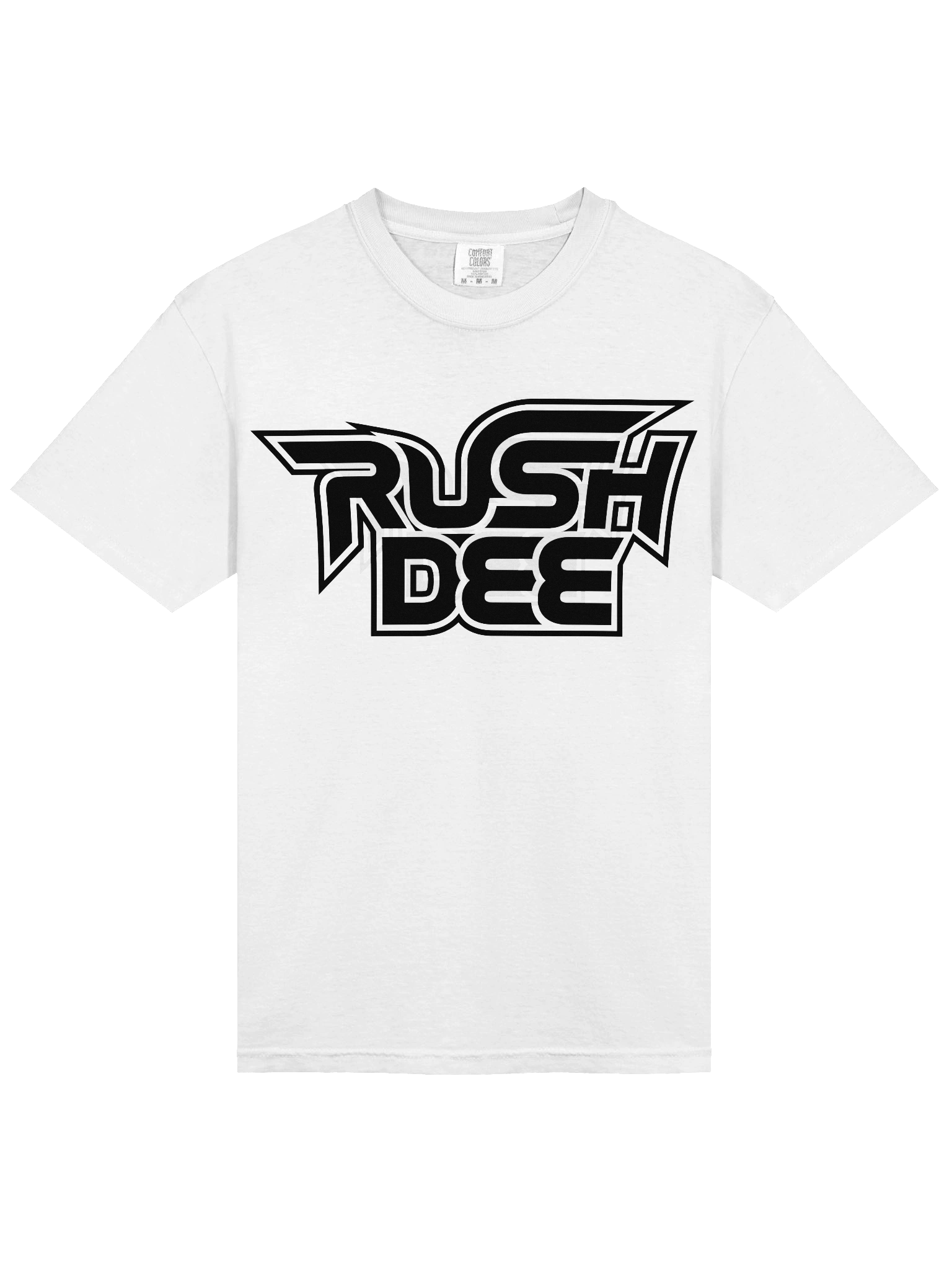 Rush Dee Big Logo Shirt White product image (3)