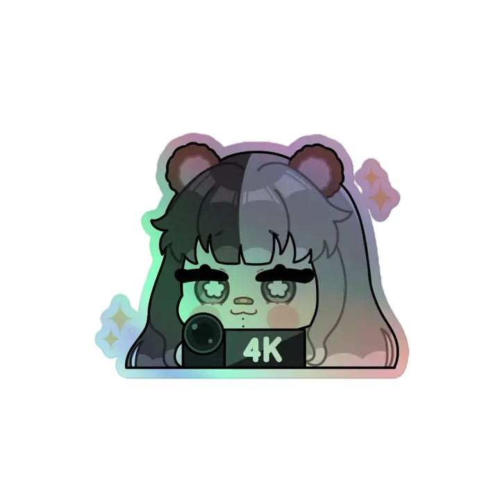 4K Holographic Sticker product image (2)