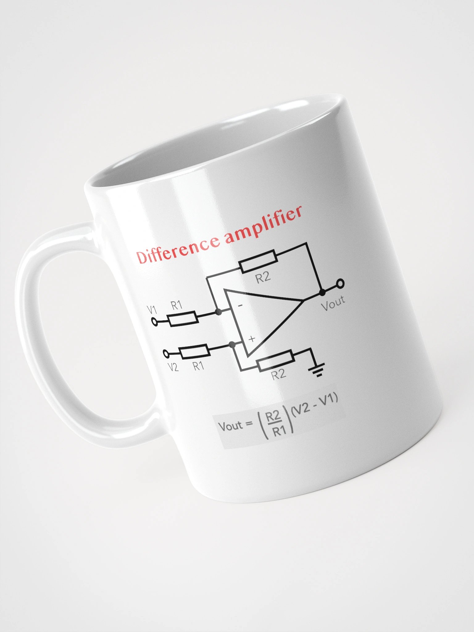 Operational Amplifier (Summing & Difference Amps) Mug product image (7)