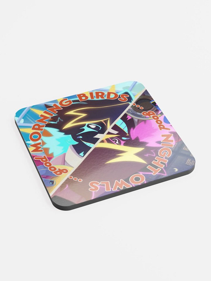 Morning Bird & Night Owl Coaster product image (2)