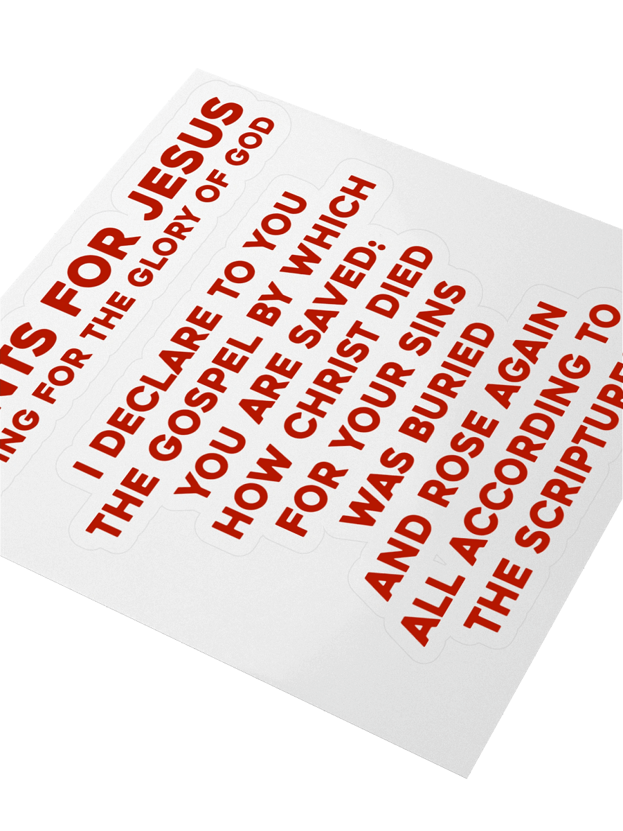 Saints For Jesus | The Gospel Stickers product image (3)