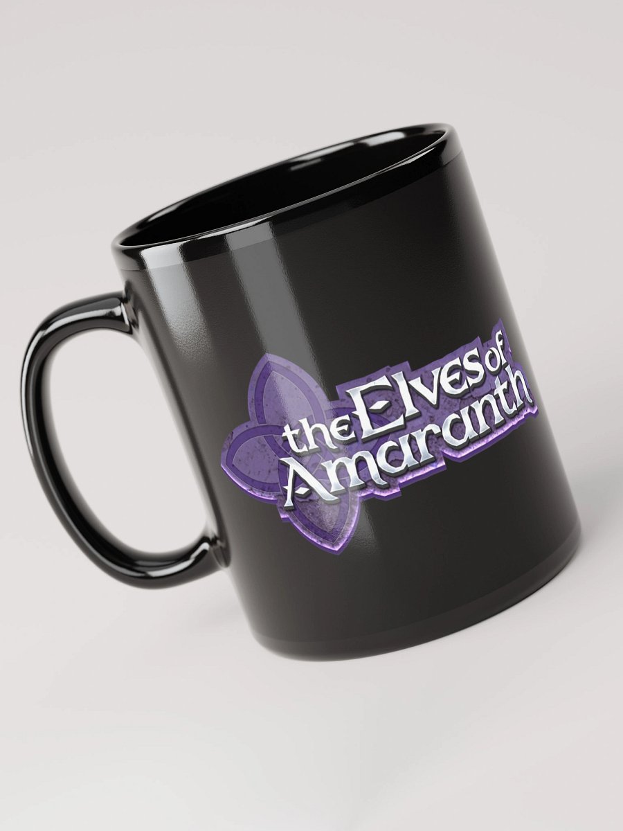 "The Elves of Amaranth" Black Mug product image (1)
