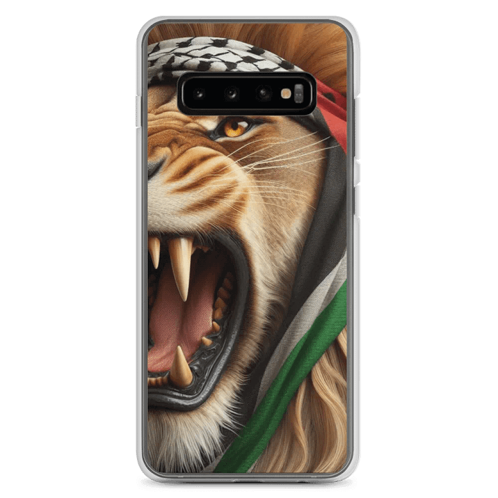 Roaring Lion Headscarf Samsung® Case | AI Design Free Palestina product image (8)
