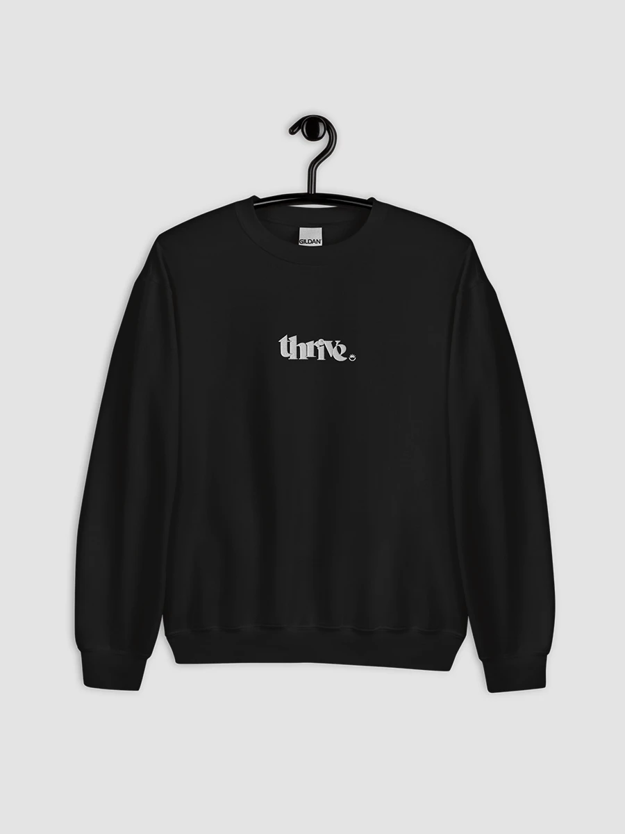 Classic THRIVE Crewneck Sweatshirt [Black] product image (3)