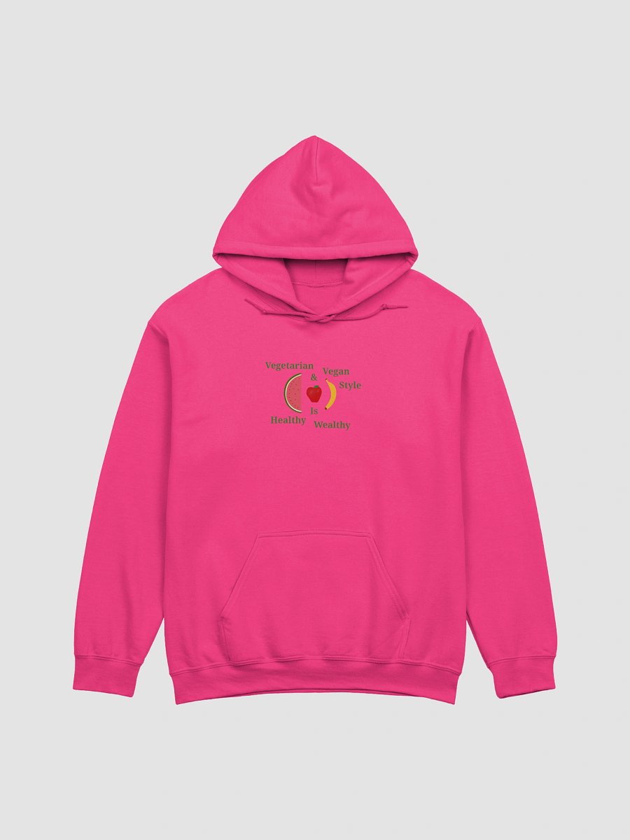 Healthy & Wealthy Vegetarian Hoodie product image (1)