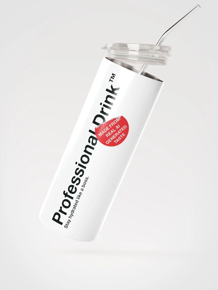 Professional Drink - Stainless Steel Tumbler (White) product image (3)