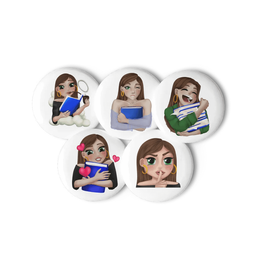 LitGirl Emote Buttons product image (11)
