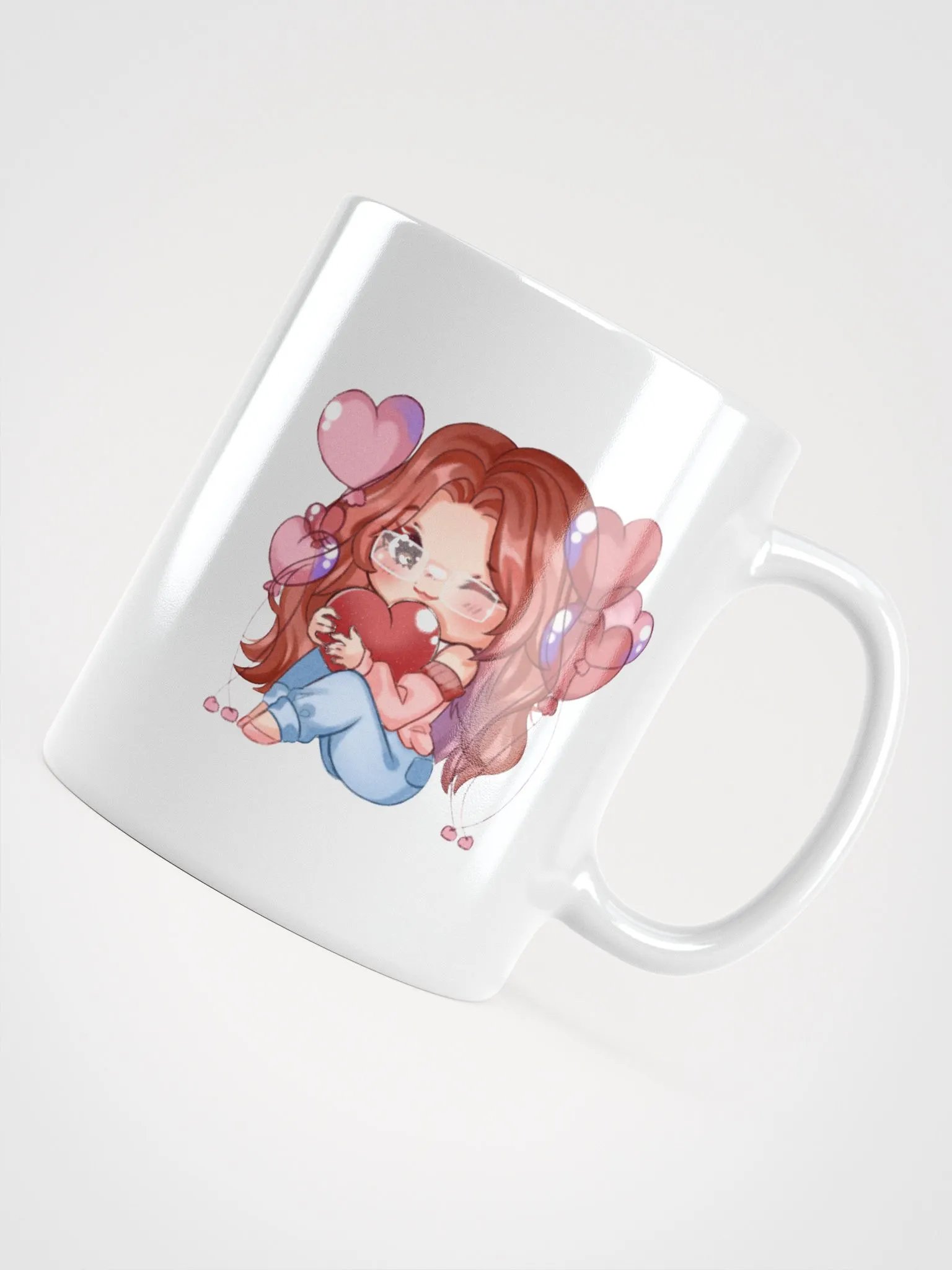 Lovely Lay Mug with Hearts product image (12)
