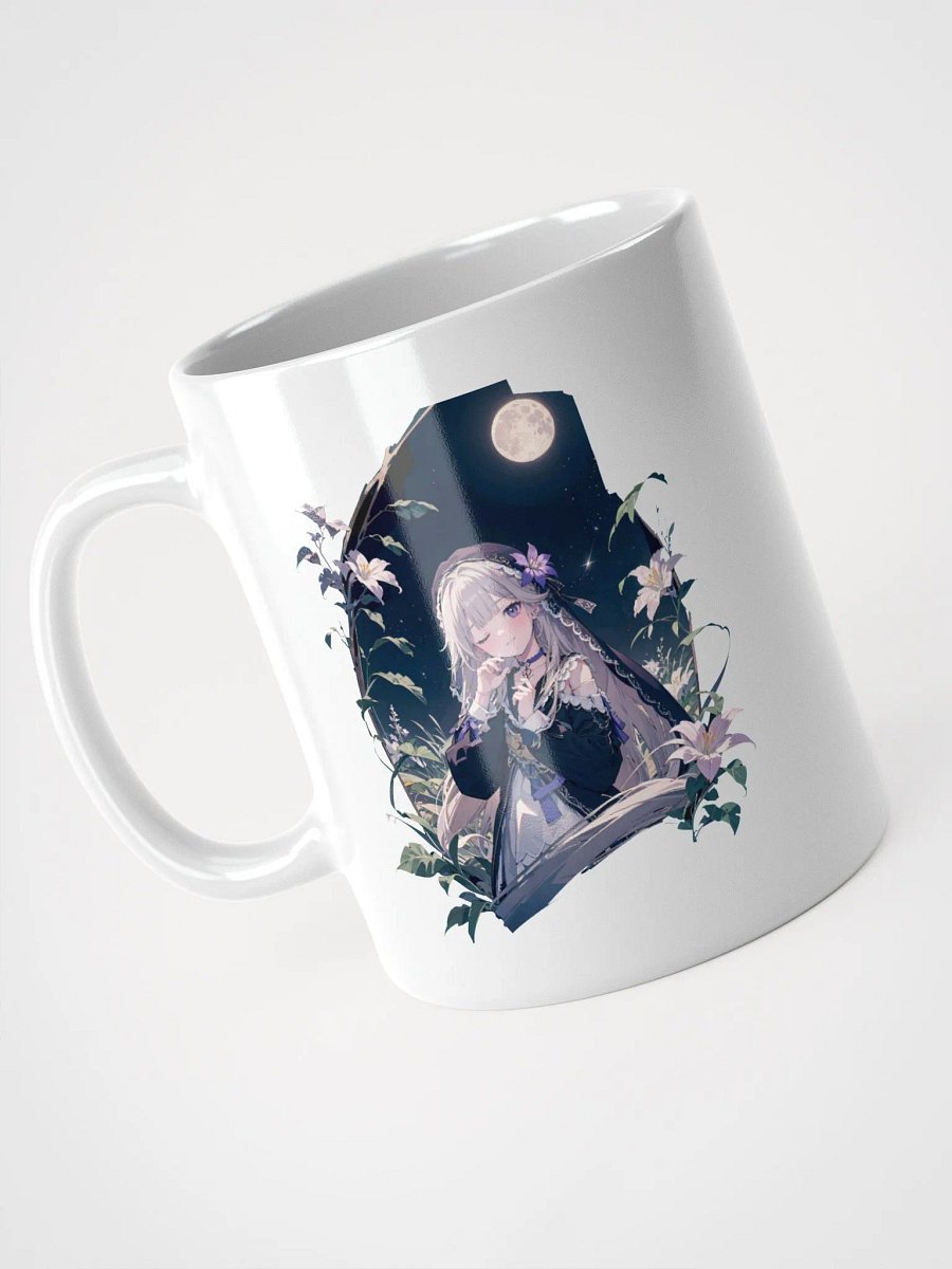 White Glossy Mug - Herta (Honkai Star Rail) product image (3)