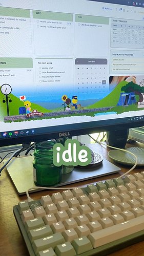 Desktop idler Screenside Station is coming later this year! 🚂🌳 #indiegames #upcominggames #wholesomegames #cozygames #idler #...