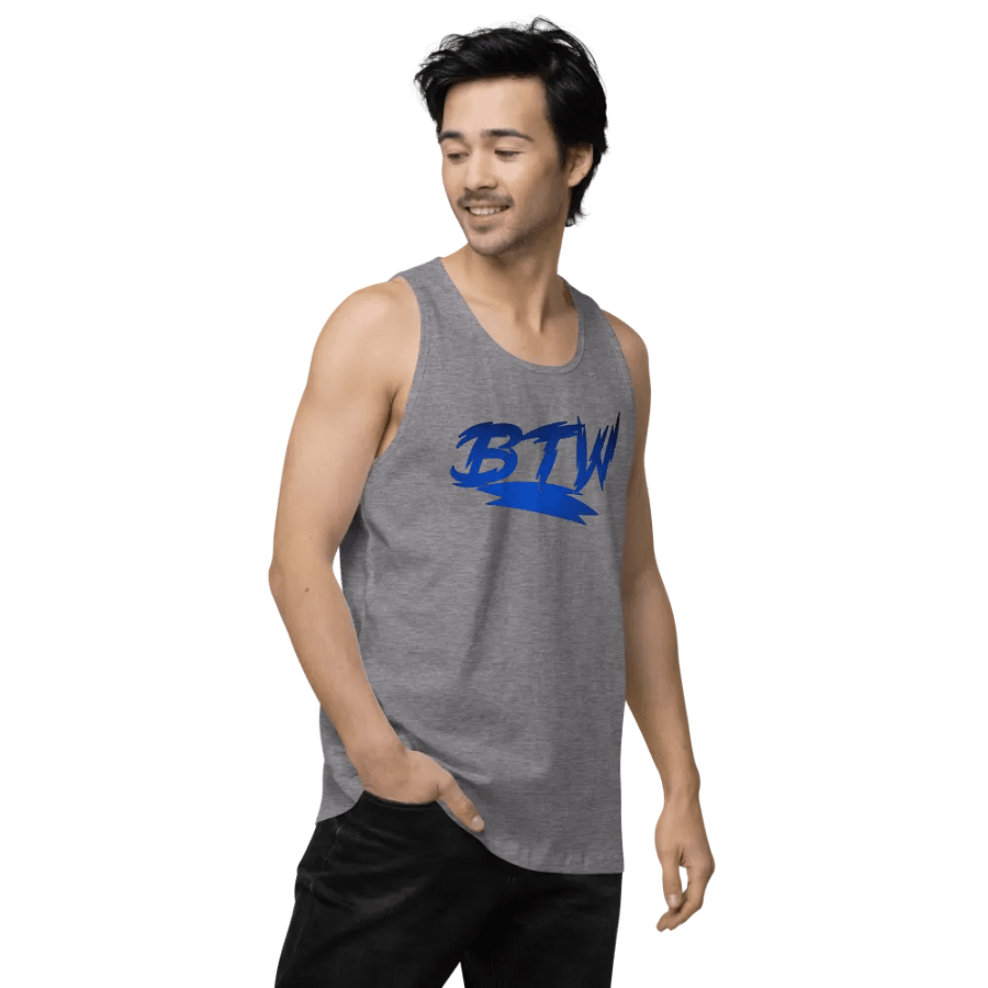 New BTW logo muscle shirt product image (63)