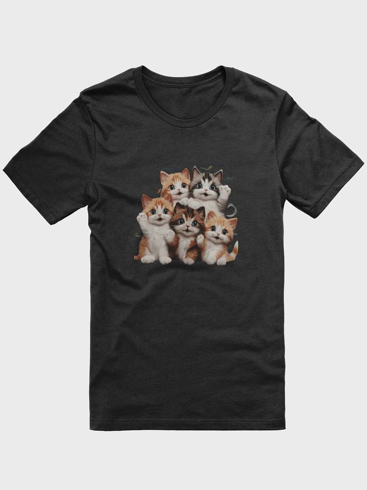 Very Cute cats design t-shirt trends fashion 2024. product image (1)