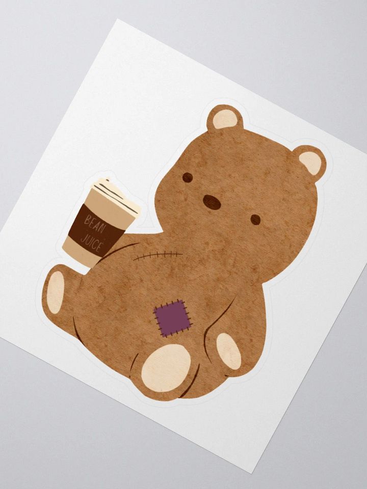 Coffee Bear Sticker product image (2)
