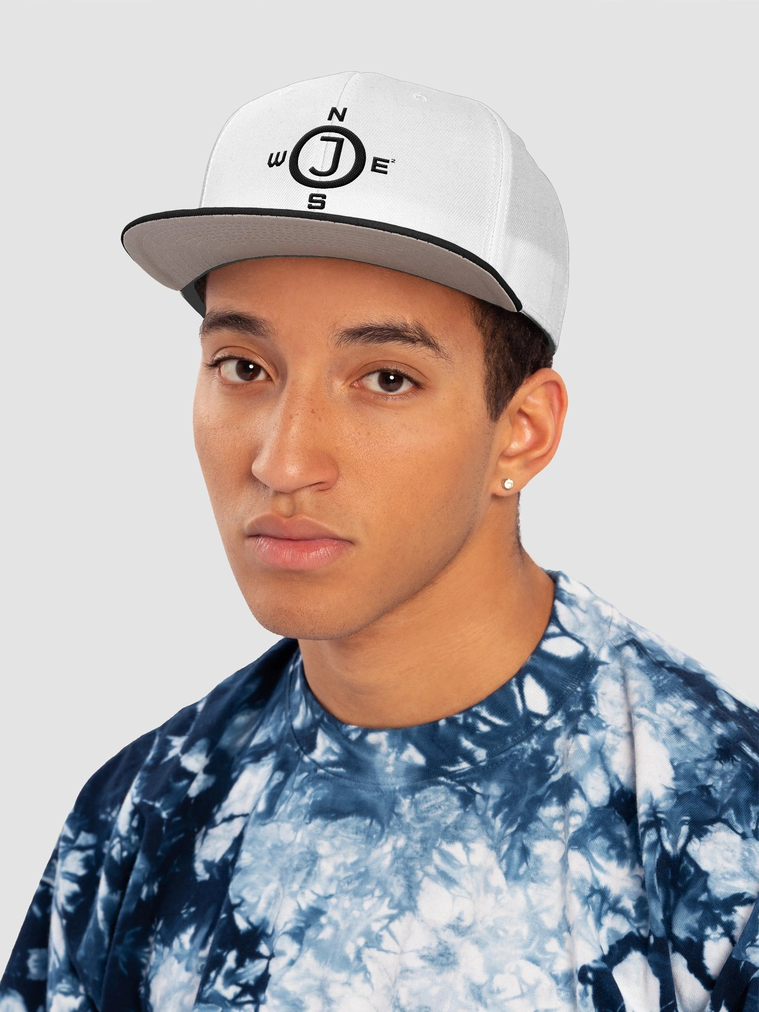 Black/White Jownsee Compass Cap product image (6)