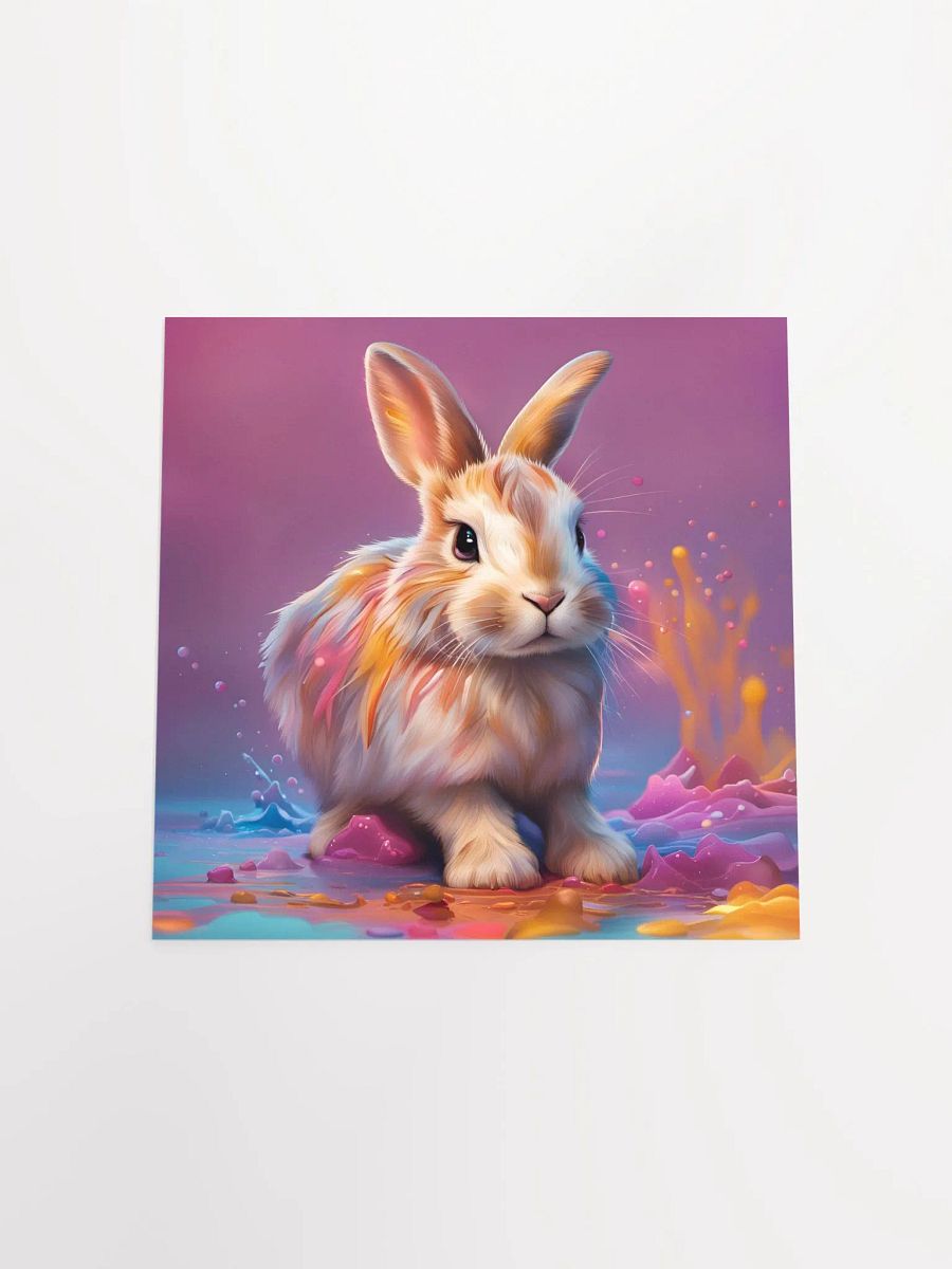 Colorful Bunny Poster product image (10)