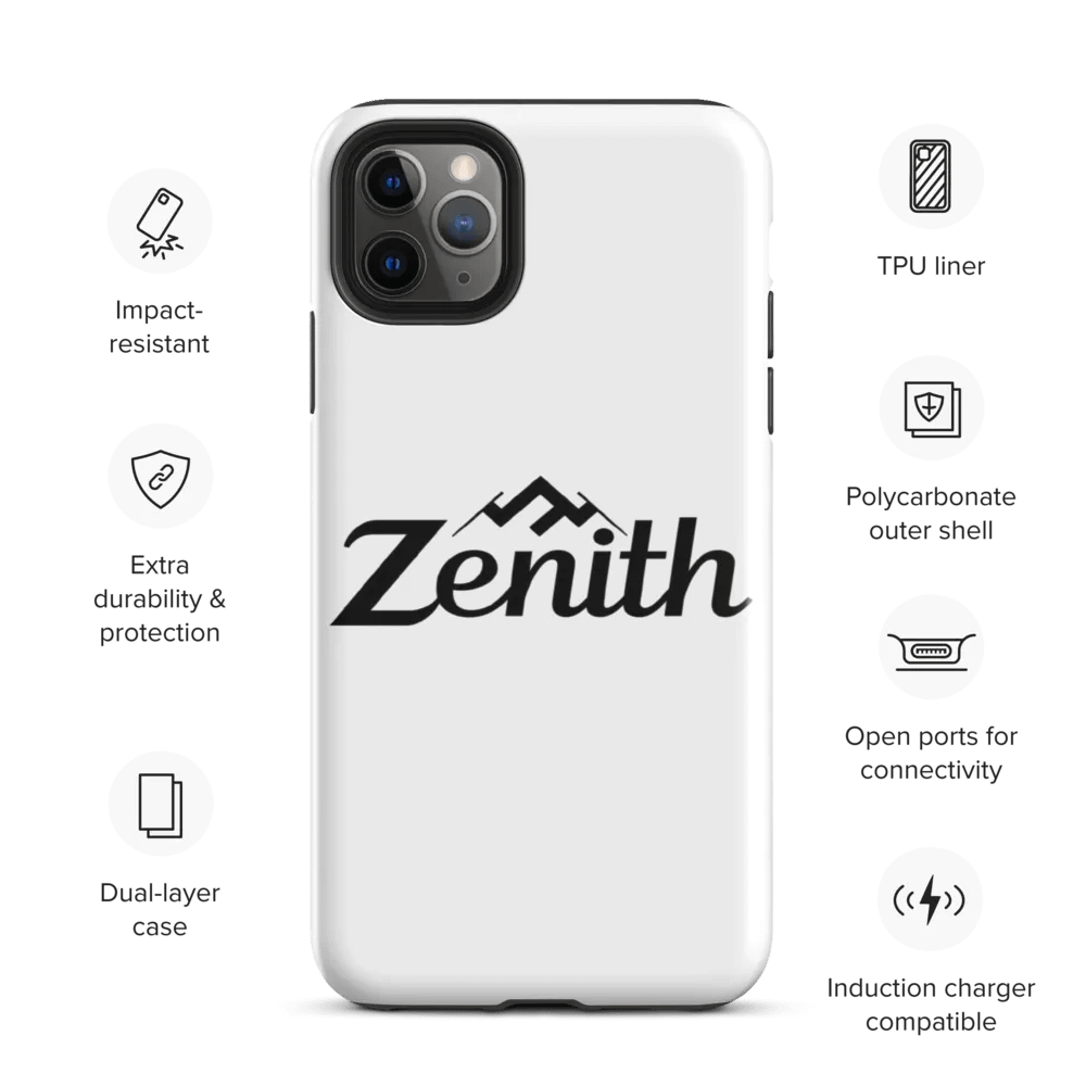 Exclusive Zenith Design White Tough Case for iPhone 11-16 - Premium Protection product image (4)