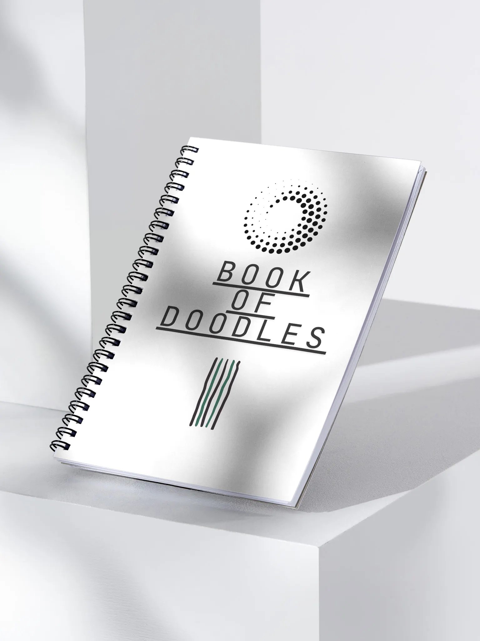Doodle Spiral Notebook product image (3)