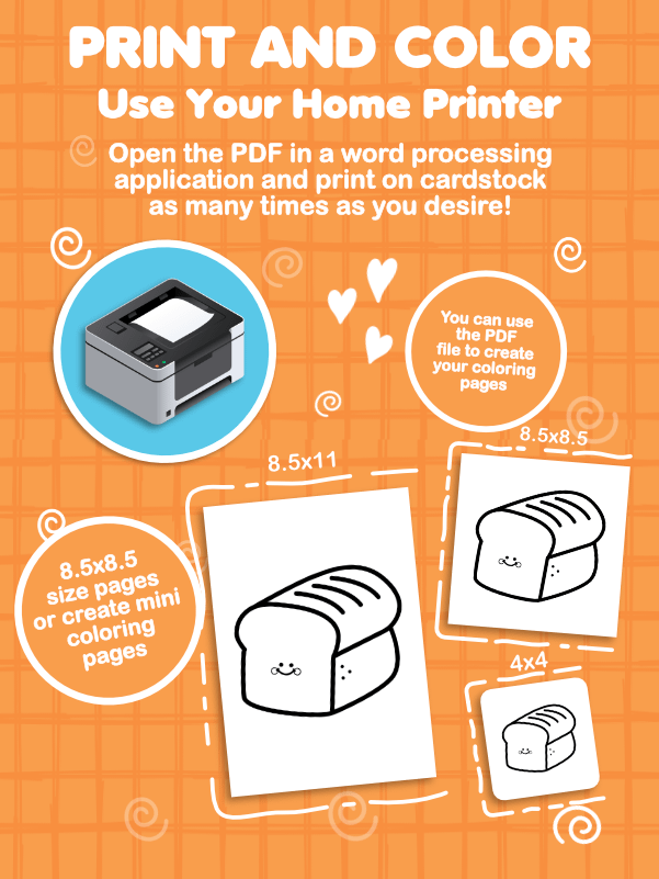 Cute Fall Treats – A Big and Easy Fall Snacks and Comfort Food Coloring Book (Digital Download) product image (4)