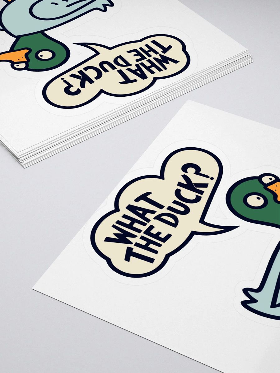 Quacktastic Kiss Cut Stickers product image (4)