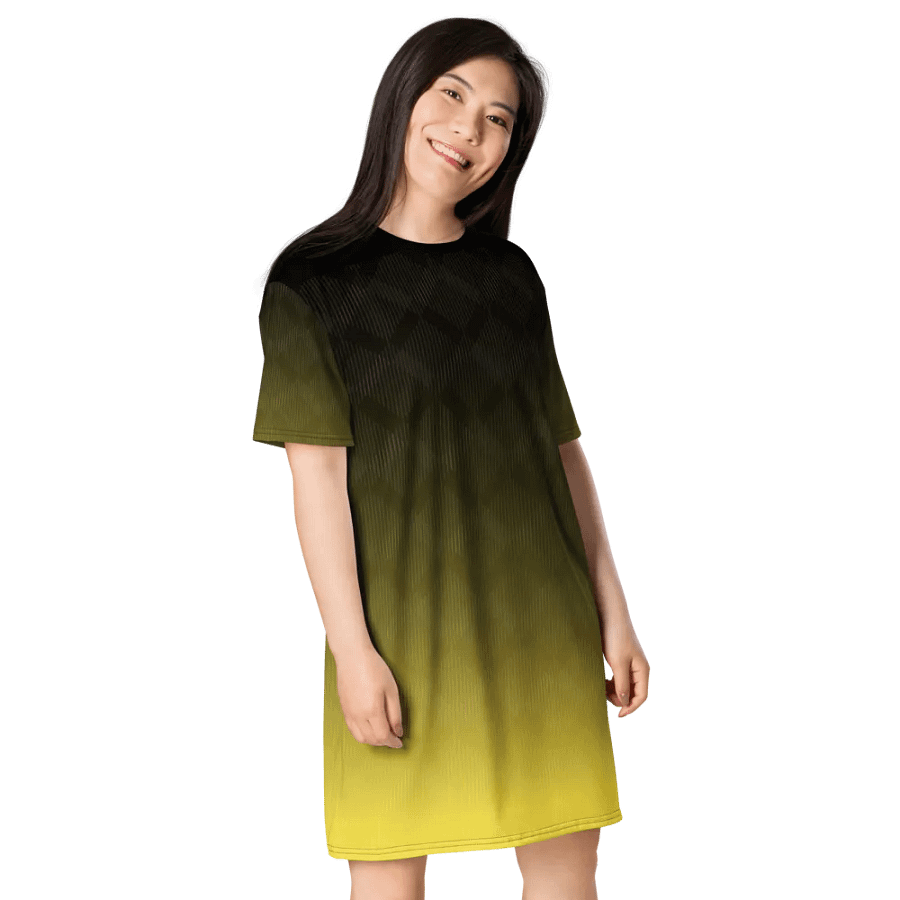 Sunset Vibe T-Shirt Dress product image (4)