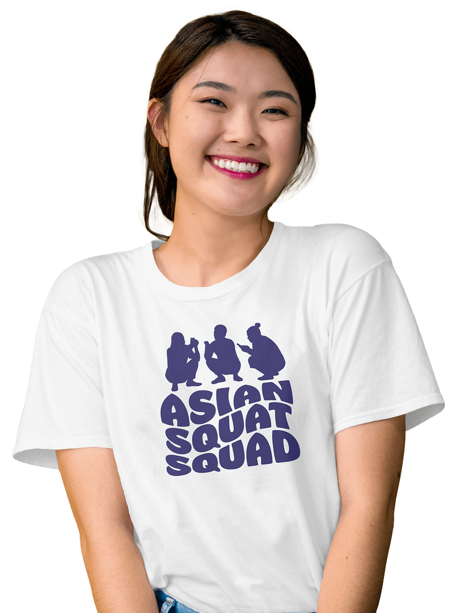 ASIAN SQUAT SQUAD Unisex T-shirt product image (2)