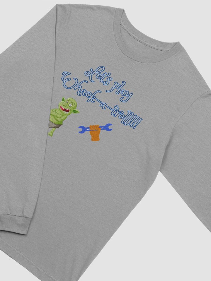 Whack-a-Troll Fun Long Sleeve Tee product image (1)