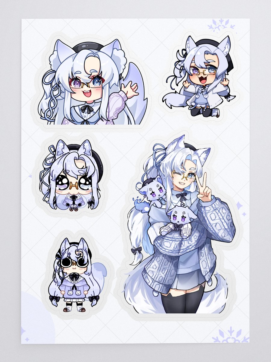[Artist Collection] Sticker Sheet (6" x 8") product image (3)