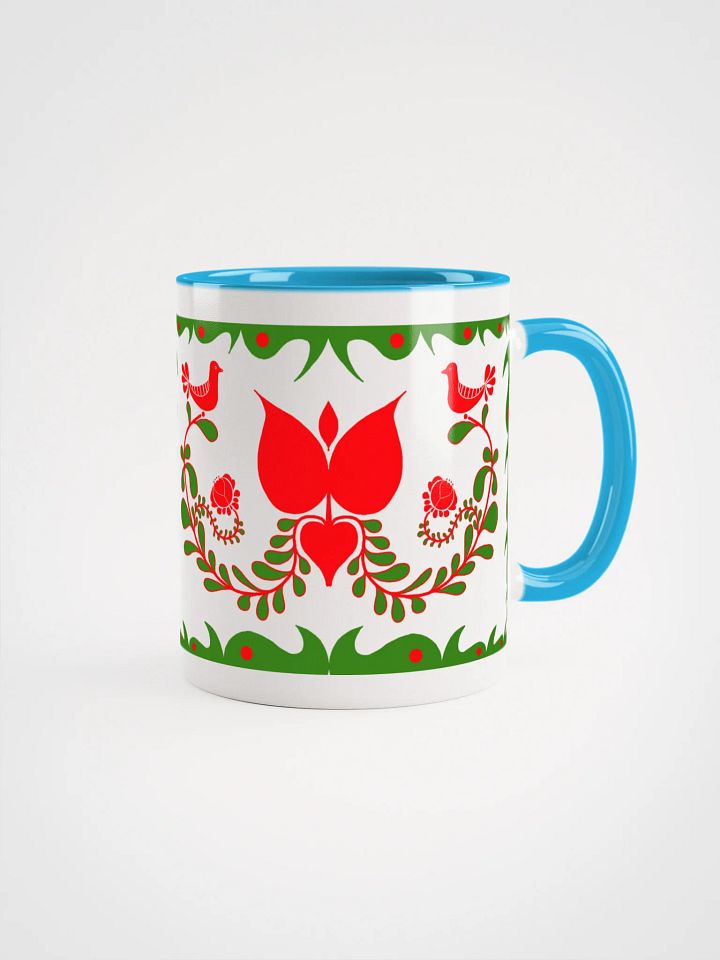 Hungarian Floral Splendor Ceramic Mug product image (1)