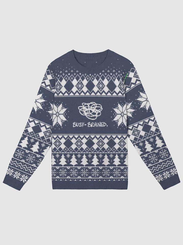 BUSY-BRAINED (holiday sweater 3) knitwear classic crewneck product image (3)