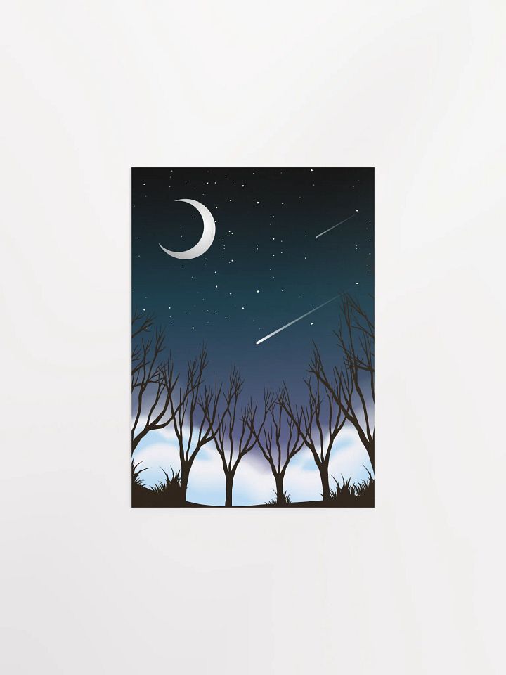 Starry Night Serenity Poster product image (1)