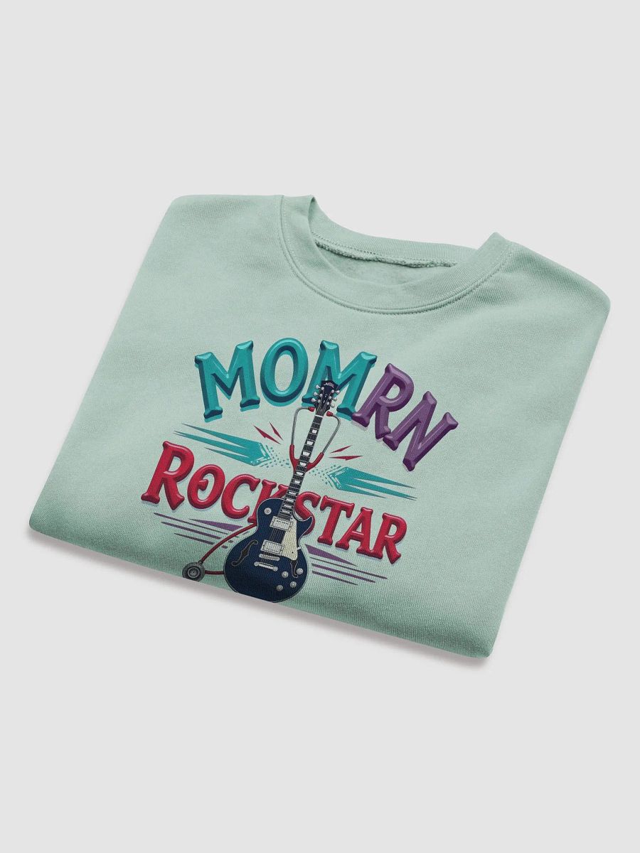 Rockstar Nurse Mom Crop Sweatshirt product image (32)