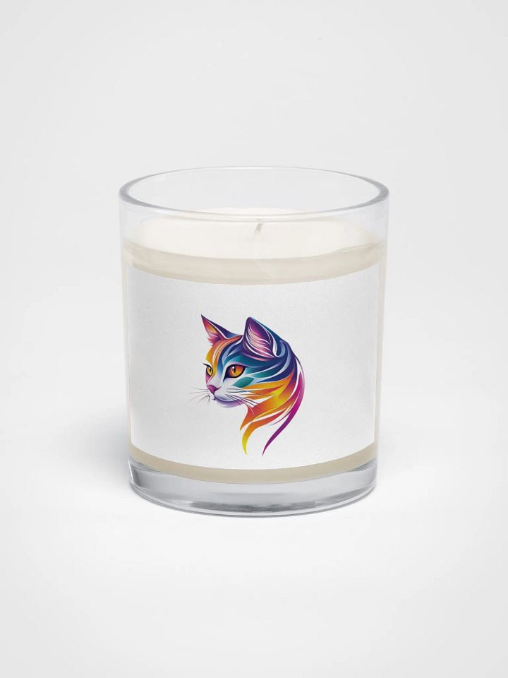 Vibrant Feline Dreams Soy Wax Candle product image (1)