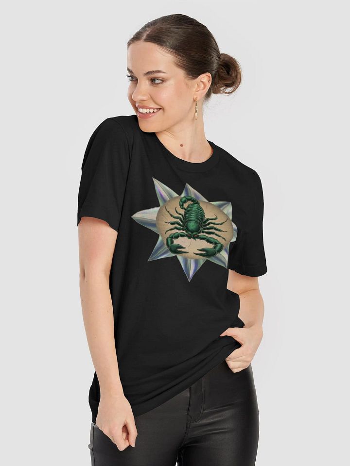 Unisex Scorpio Zodiac T-Shirt - Holographic Scorpion Design product image (1)