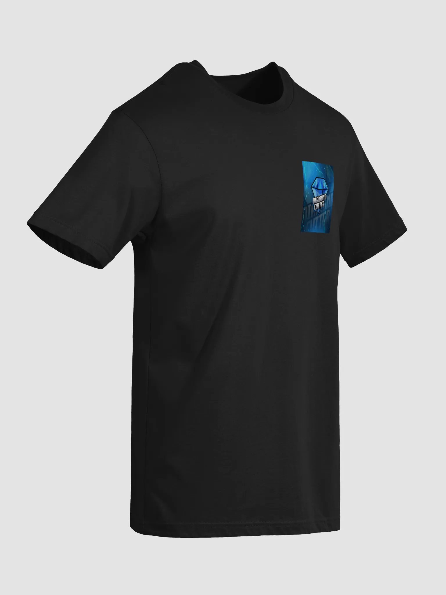 Electric Blue Diamond Cutter T-Shirt product image (5)
