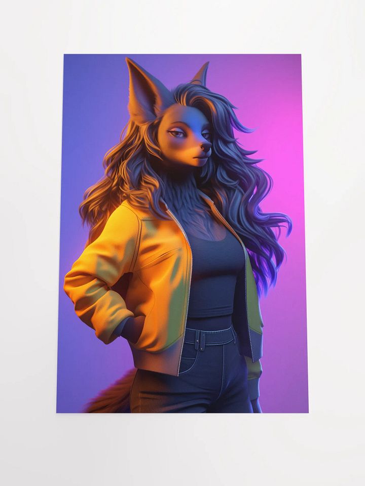 Foxy Fashionista Poster product image (1)