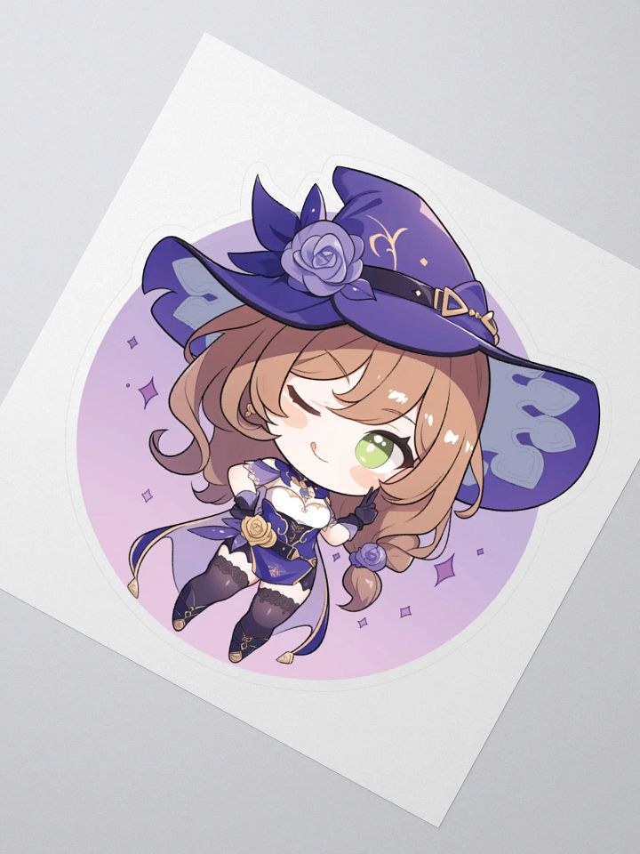 Lisa Genshin Impact Vinyl Sticker product image (2)