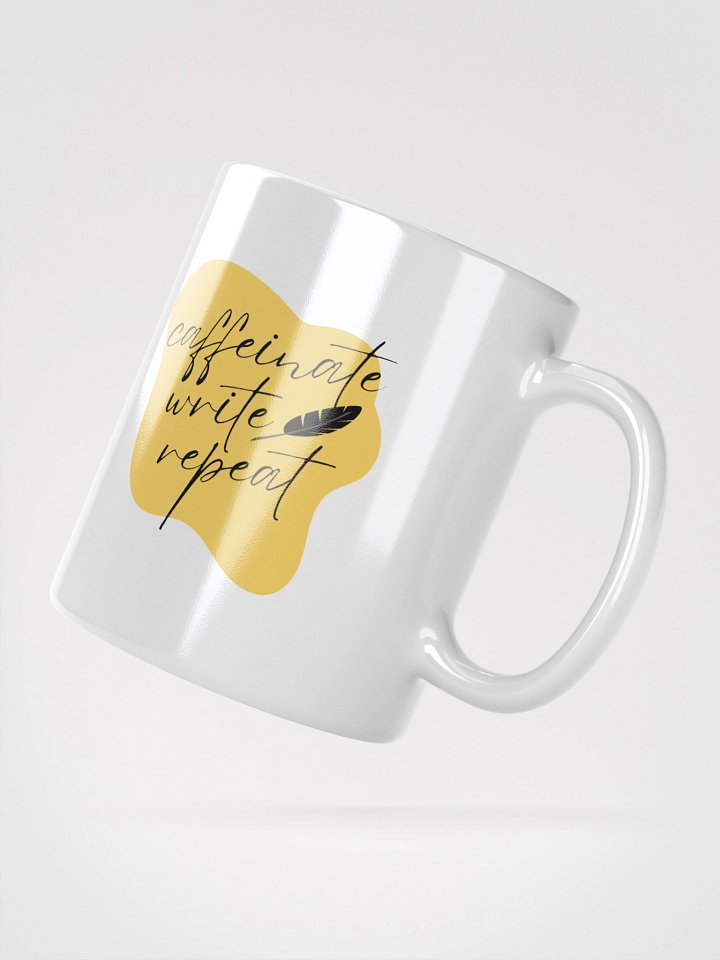 Caffeinate, Write, Repeat Mug product image (2)