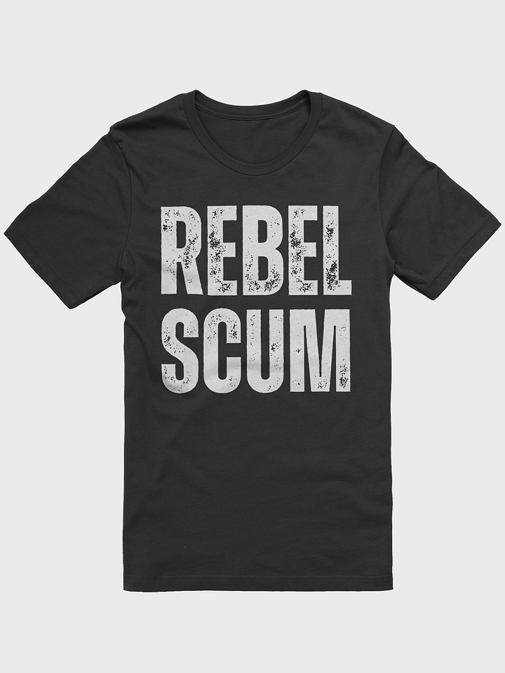 Rebel Scum Bella Canvas 3001 T-Shirt product image (1)