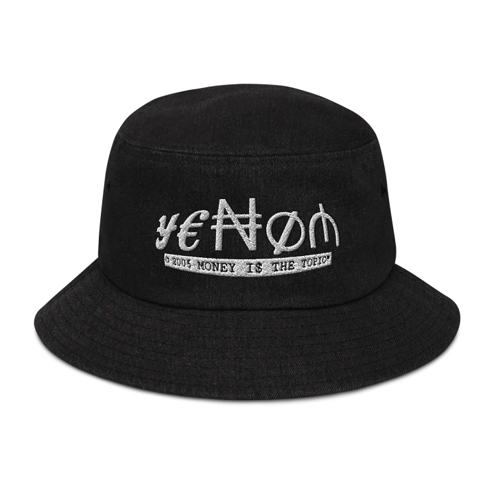 MITT YENOM LENS LOGO DENIM BUCKET HAT product image (1)
