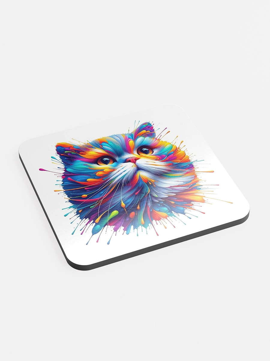 Glossed Cork Coaster: British Shorthair product image (2)